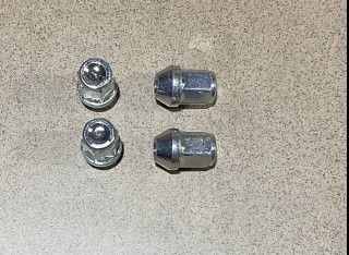 12x1.5 Zárt kerékanya hegyeskúp